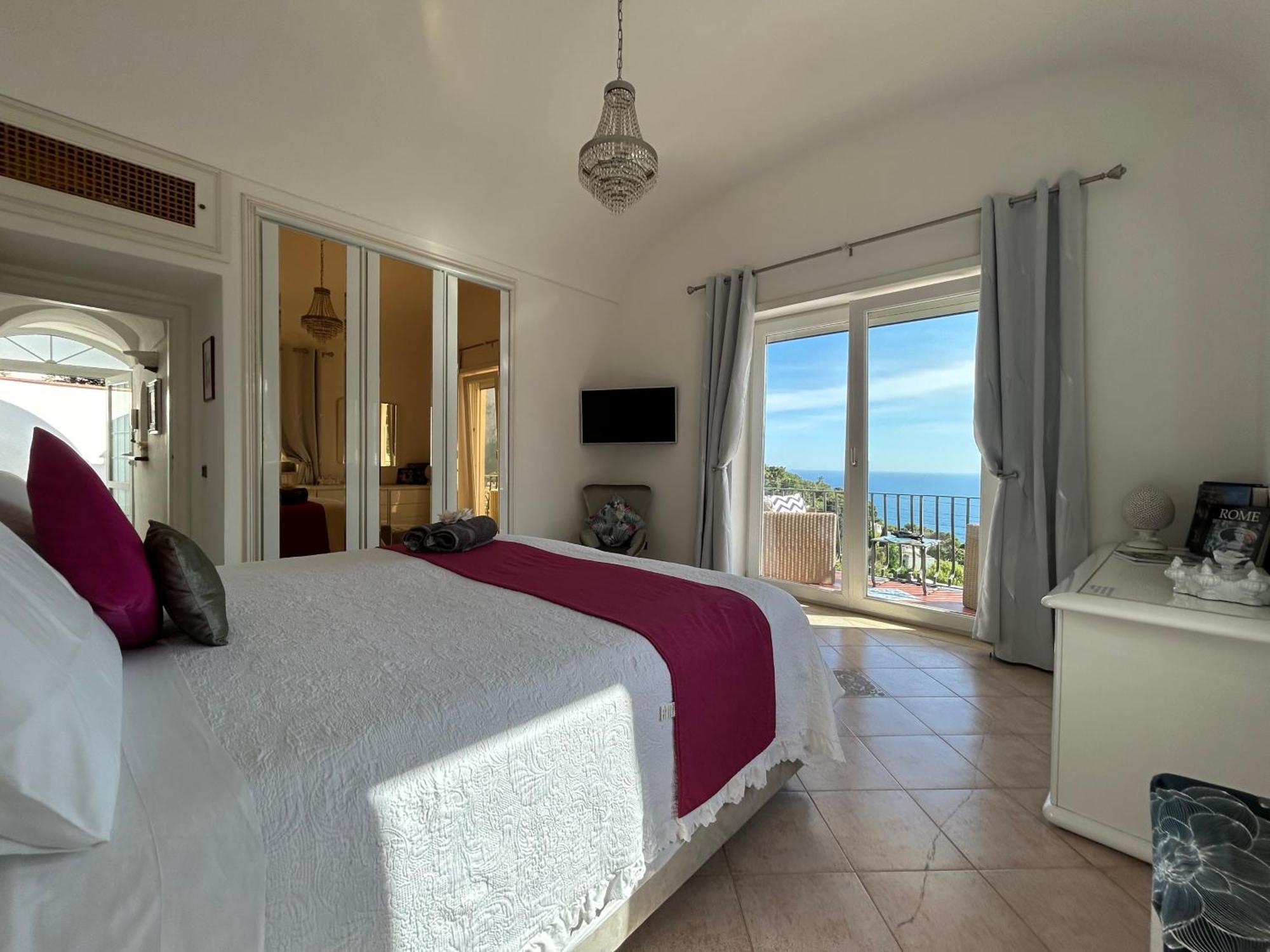Marvelous Sea View Villa カプリ エクステリア 写真